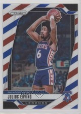 2024-25 Panini Prizm Legends Red White & Blue Prizm Julius Erving #292 HOF 1gg4