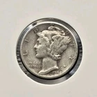 1942-D Mercury Dime 90% Silver US Mint Denver