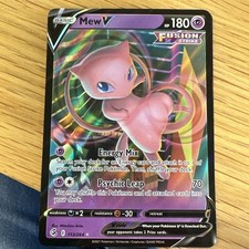 Pokemon Card Mew V Fusion Strike 113/264 Holo Ultra Rare