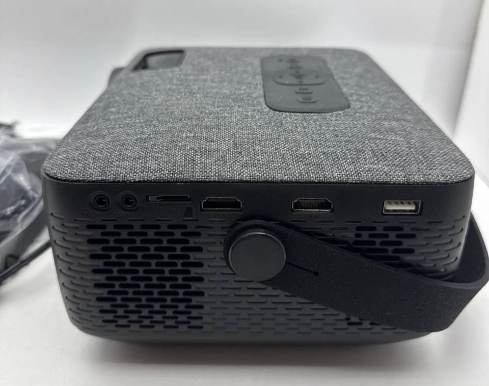 GPX Rechargeable Projector 1080P with Bluetooth HDMI USB MicroSD 5000 Lumens - Image 2 of 4