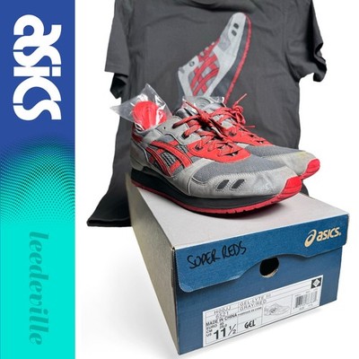 ASICS Gel-Lyte III x Fieg 'Super Red' US 11.5 (May 2010) 1 of 252 + L Tee - WORN