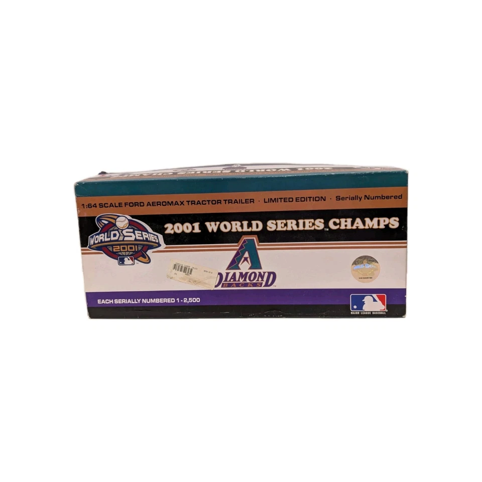 Arizona DiamondBacks 1:64 Die-cast Tractor Trailer World Series - Image 3 of 4