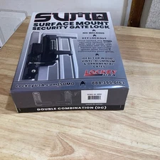 Lockey USA Sumo GL2 DC Jet Black Marine Grade Mechanical Double Combination