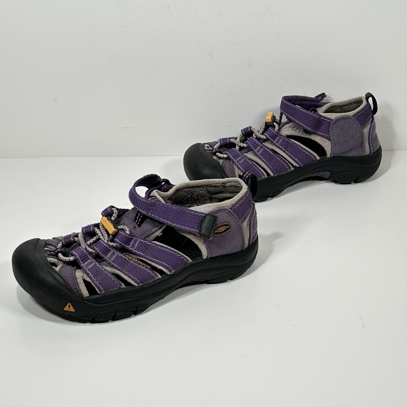 Scarpe Keen Newport bambina giovane 12 sandali impermeabili tela viola outdoor
