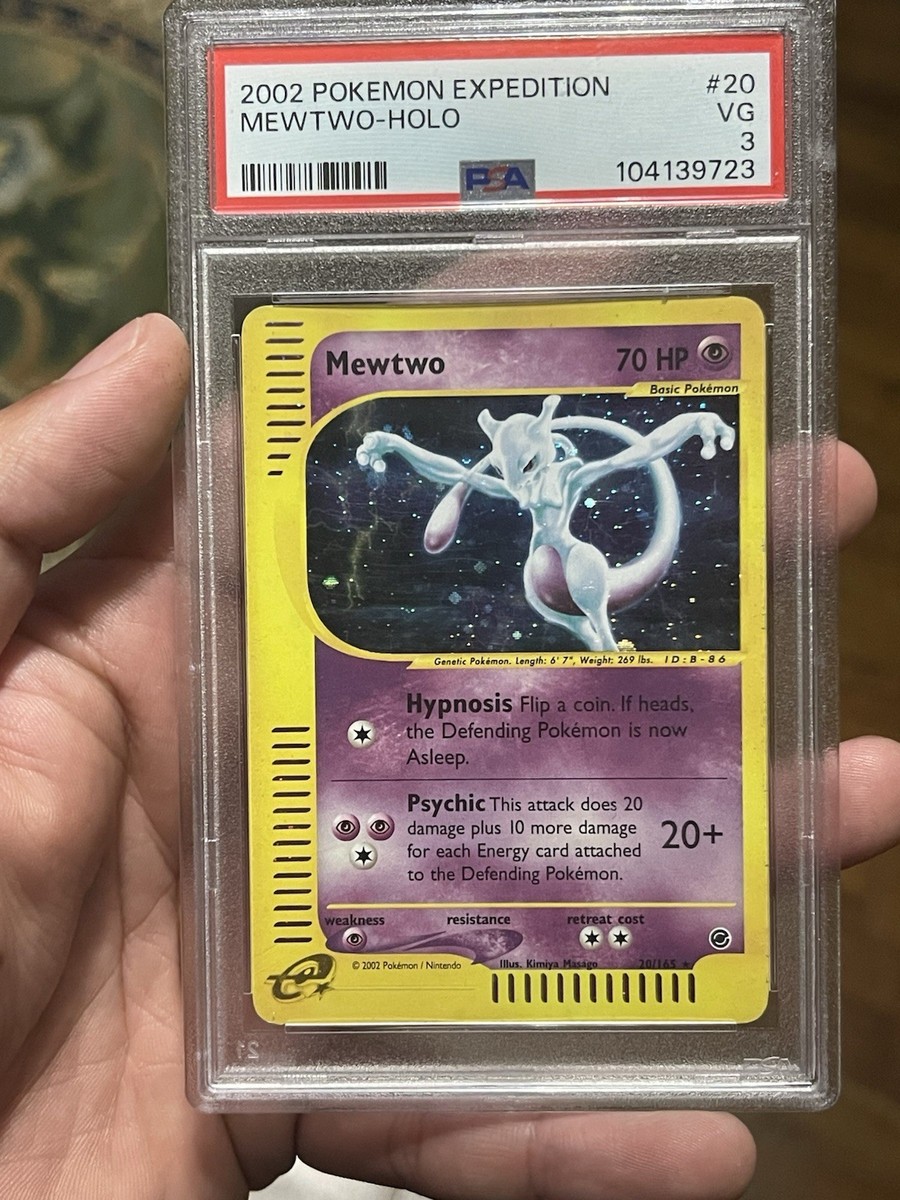 Mewtwo 020/165 Expedition Base Set Holo for sale online | eBay
