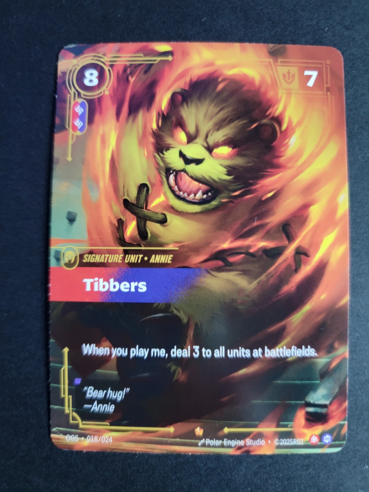 Tibbers 018/024 Epic Riftbound Origins: Proving Grounds