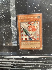 YuGiOh Injection Fairy Lily 1st Edition LOD-100 Secret Rare Legacy of Darkness