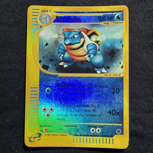 Blastoise 036/165 Expedition Base Set Reverse Holo
