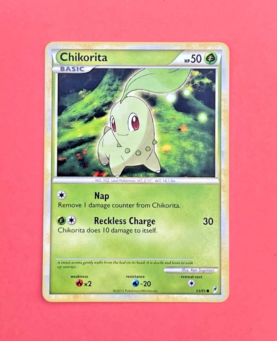Chikorita 53/95 Call of Legends Regular