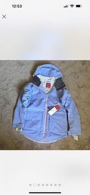 Roxy Chloe Kim Women's Overhead Snowboard Jacket XS Extra Small DryFlight Ski