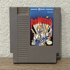 RoboWarrior by Jaleco Nintendo NES Game Cartridge Cleaned & Tested Vintage
