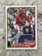 2024 Topps Series 1 - 1989 Topps Baseball Elly De La Cruz #89B-69 (RC)