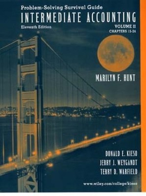 Intermediate Accounting, Chapters 15-24 Vol. 2 : Self-Study Probl