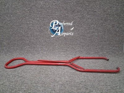 Used Red Aircraft Tow Bar - Ground Support Equipment, p/n Ebay Item (SL #425)