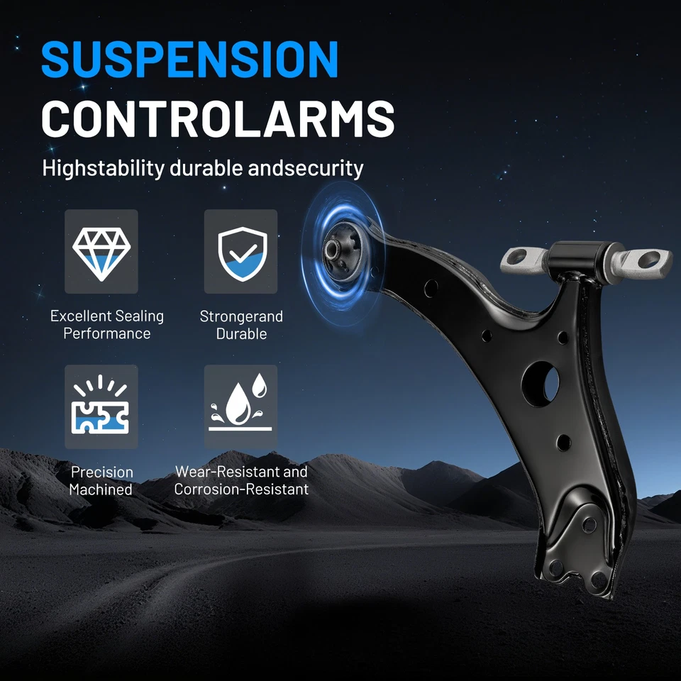 6x Front Lower Control Arm Ball Joints Sway Bars for 2006-2008 Lexus RX400h 3.3L - Image 3 of 4