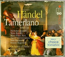 G.F. Handel: Tamerlano - George Petrou 3 CD Set 2007 MDG Scene Free Ship! G.F. Handel: Tamerlano - George Petrou 3 CD Set 2007 MDG Scene Free Ship!