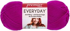 3 Pack - Premier Anti-Pilling Everyday Worsted Yarn-Bright Violet - DN100-39