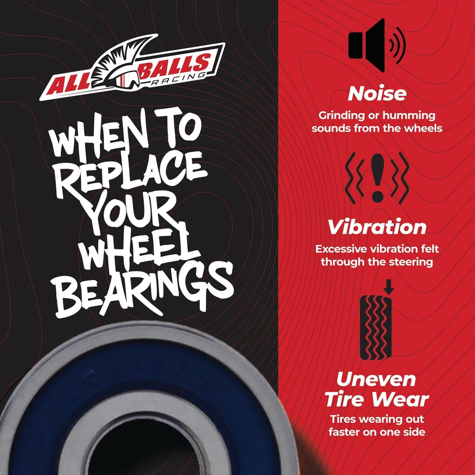 New All Balls Wheel Bearing Kit 25-1759 for Yamaha XV535 Virago (SA) 01 Foto 3 de 4