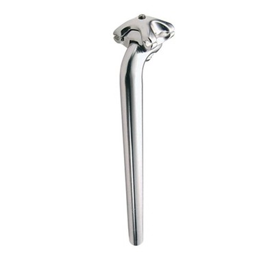 SATTELSTÜTZE D25.6 ALU L350 ROAD/MTB OPTIMIZ SILBER