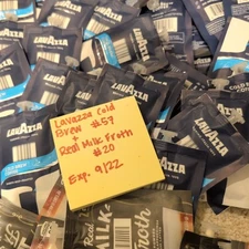 Flavia Brewers Coffee Single Serve Packs 77 LavAzza Cold Brew, Real Milk Froth