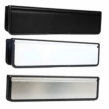 UAP Doormaster Aluminium 12" Letterbox for External Doors 20 to 40mm