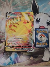 Pokemon Pikachu VMAX XXL Karte Jumbo