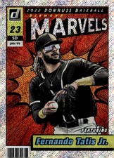 2022 Donruss #M-2 Fernando Tatis Jr. Marvels Vector