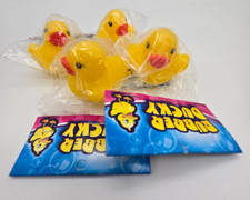 NEW 'MINI's' the Rubber Ducks Collectible for Jeeps 2" Lot of 4