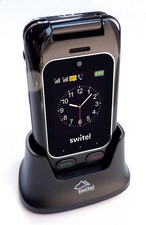 Switel M800 3G Dual Sim Mobile Phone Black Boxed Complete For Hard Of Hearing