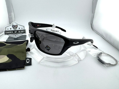 OAKLEY SPLIT SHOT HI RESOLUTION MATTE BLACK W/ PRIZM GREY SUNGLASSES OO9416-3064