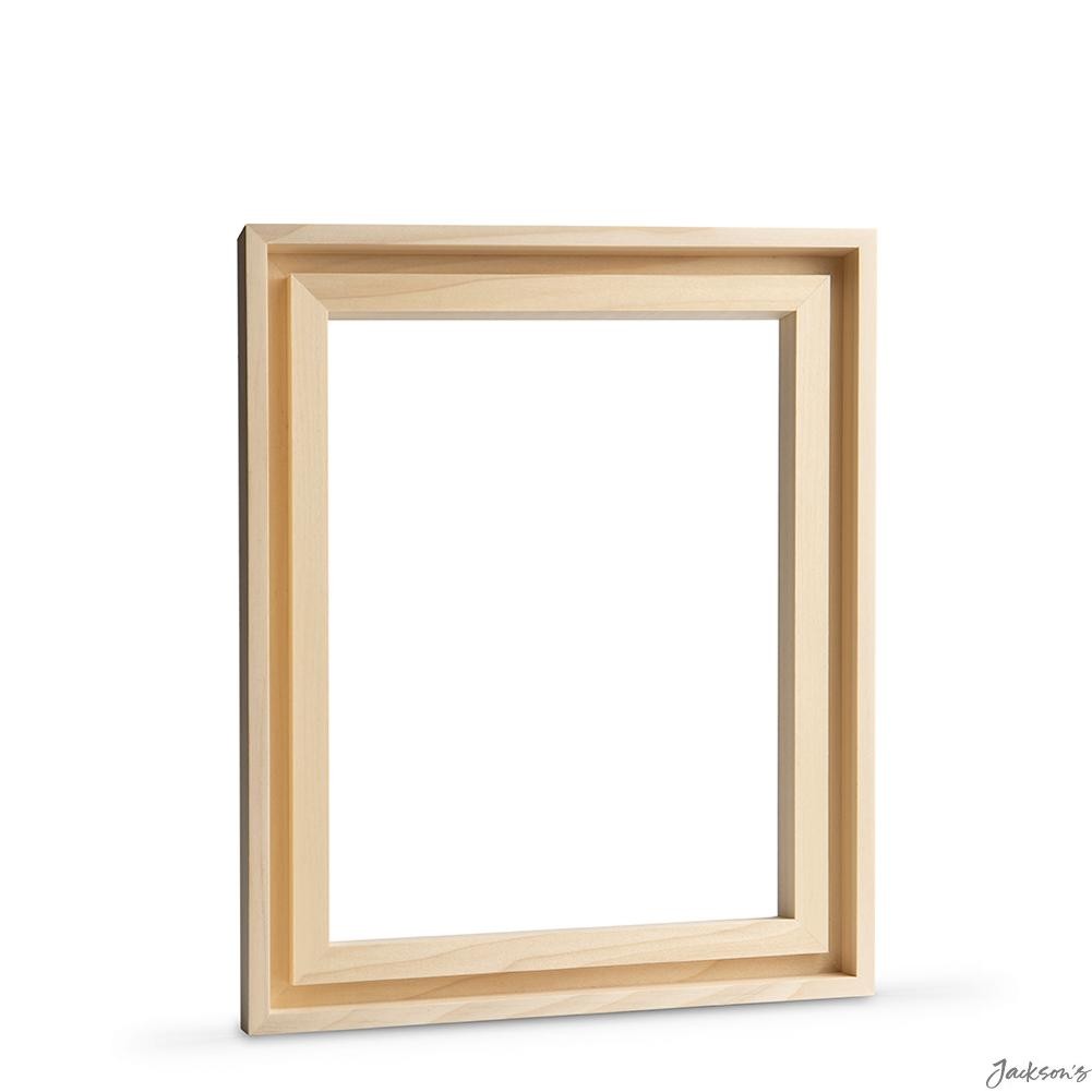 Jackson's Ready-Made Panel Frame Lime Wood 24x30cm 7mm Rebate For Artwork