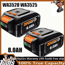 2pack 8.0ah For Worx 20v 8ah Max Extend Lithium-ion Battery Wa3525 Wa3575 Wa3520 2pack 8.0ah For Worx 20v 8ah Max Extend Lithium-ion Battery Wa3525 Wa3575 Wa3520