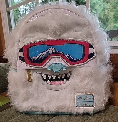 Disney Parks Loungefly Expedition Everest Yeti Mini Backpack Plush New With Tag