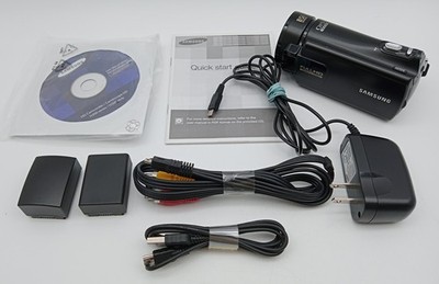 Samsung Hmx-H300Bn/Xaa Full Hd Digital Camcorder 30X Zoom Ois Duo Black