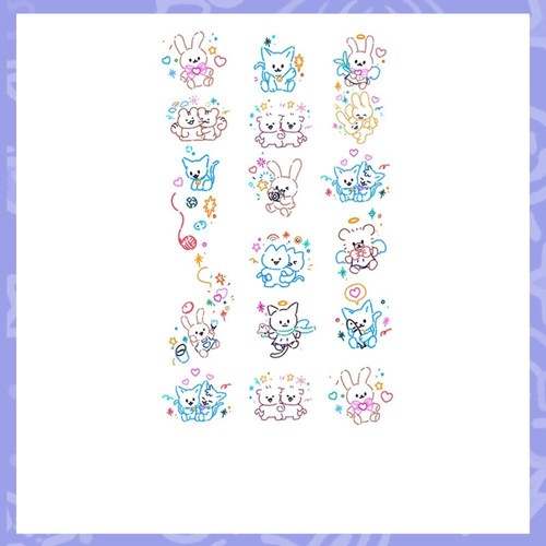Face Decal Makeup Face Stickers Temporary Tattoos Tattoo Sticker Girls - Picture 7 of 16