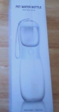 PET WATER BOTTLE MILK WHITE, NEW 550ML LARGE CAPACITY plus FOOD STORAGE