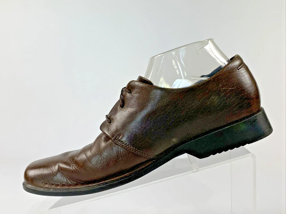 Rockport Women's Size 10M Brown Leather Derby Shoes - Image 2 of 4