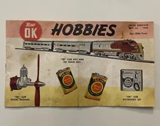 Vintage OK Engines & Parts Model Trains Catalog Brochure 1956 Herkimer Booklet