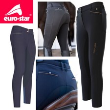 Euro Star Reithose für Damen Winter mit Grip Connect ESArielle