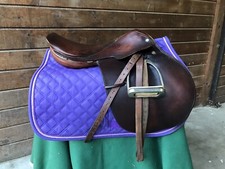 Selle à ressort 17" Crosby England Prix De Nations