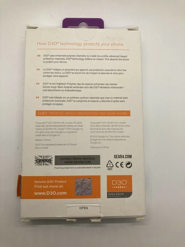 Funda Gear4 Piccadilly para Google Pixel 2 - Transparente Foto 2 de 4