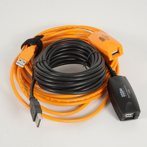 Set of 2 Tether Tools USB 2.0 Data Extension Cables - UNTESTED - Picture 5 of 6