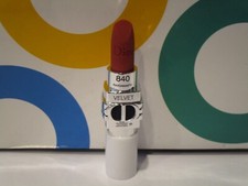 CHRISTIAN DIOR ROUGE DIOR VELVET LIPSTICK 840 RAYONNANTE FULL SIZED
