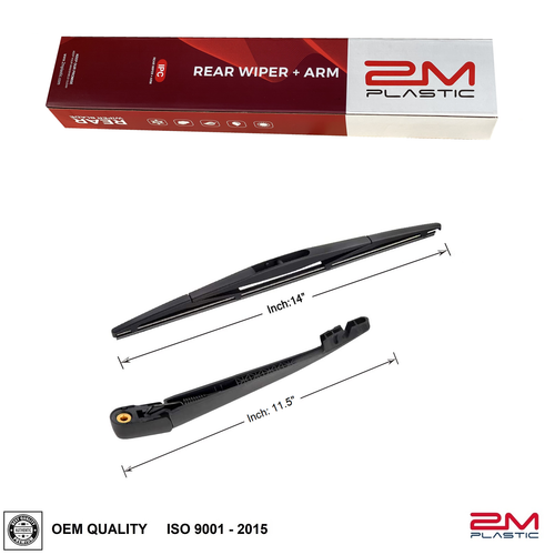 Rear Wiper Arm Blade For Infiniti EX35 EX37 FX35 FX37 FX50 QX50 QX70