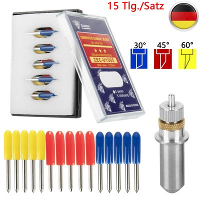 15er Schneide Plottermesser Klinge Für Roland GCC Refine Liyu Blades 30° 45° 60°