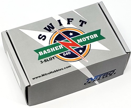 Nitro Hobbies Swift Basher 3-Slot 540 17T Motor : 4-TEC 2.0 / SPRINT 2 / E10 - Picture 2 of 4