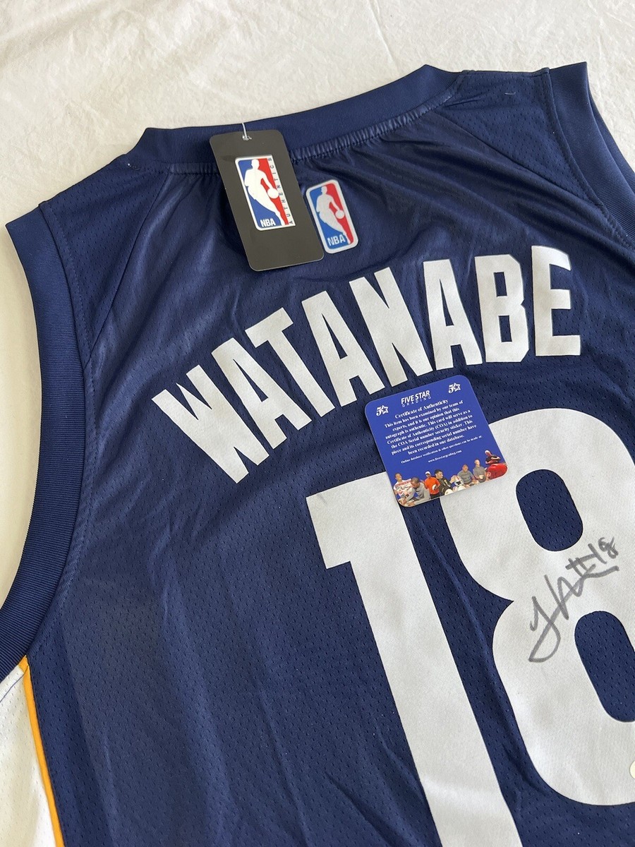 Yuta Watanabe 渡邊雄太 Rookie Jersey Auto Yuta Watanabe 渡邊雄太 Rookie Jersey Auto Yuta Watanabe