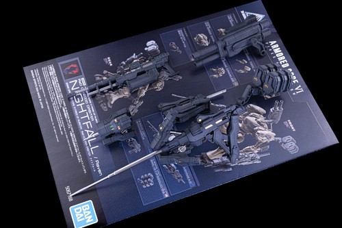 Bandai 30MM Armored Core 6 Nightfall built & painted in Japan - Picture 9 of 9