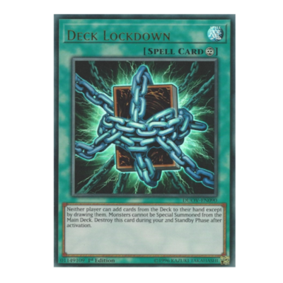 DECK LOCKDOWN *** 1ST EDITION ULTRA RARE DUOV-EN090 MINT/NM YUGIOH! | eBay DECK LOCKDOWN *** 1ST EDITION ULTRA RARE DUOV-EN090 MINT/NM YUGIOH! | eBay