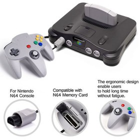 Wired N64 Controller Various Colors  Gamepad Remote for Nintendo 64 N64 Console